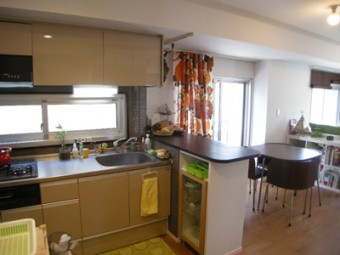 タイルとの相性もばっちり クリナップのコルティに! タイルとの相性もばっちり クリナップのコルティに!